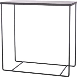 Intratuin Bijzettafel Zwart 60 X 30 X 60 Cm
