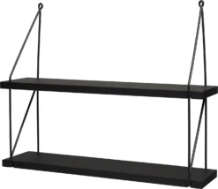 Everydays Wandrek Pleun Zwart 60 X 15,5 X 53 Cm