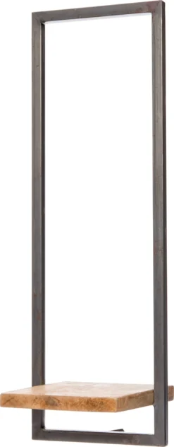 Intratuin Wandplank Mieke Naturel / Grijs 26 X 26 X 78 Cm