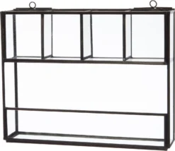 Intratuin Wandrek Zwart 25 X 6 X 22 Cm