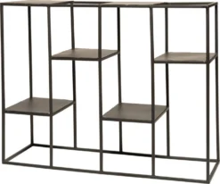 Intratuin Plantenkast Zwart 77 X 26 X 61 Cm