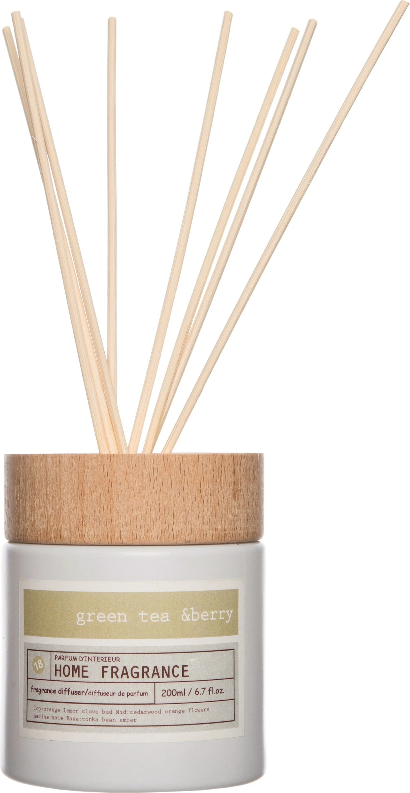 Everydays Geurstokjes Green Tea / Berry 200 Ml 1 Everydays Geurstokjes Green Tea / Berry 200 Ml