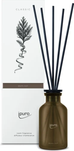 Ipuro Geurstokjes Classic Cuir 75 Ml