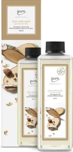 Ipuro Geurstokjes Navulling Cedar Wood Fruitig 500 Ml