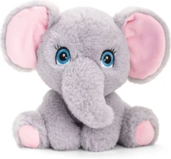 Keel Toys Knuffel Olifant Grijs H 16 Cm