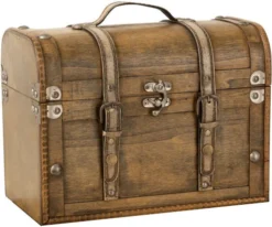 Jolipa Koffer Bruin 38 X 23 X 30 Cm