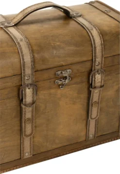 Jolipa Koffer Bruin 38 X 23 X 30 Cm -Decori Meubelen Winkel 5400924106218 4