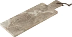 J-Line Decoratie Plank Marmer Grijs 48,5 X 17 X 1,5 Cm