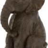 J-Line Beeld Olifant Bruin 17,5 X 16,5 X 23 Cm