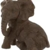 J-Line Beeld Olifant Bruin 19,5 X 14,5 X 17,5 Cm