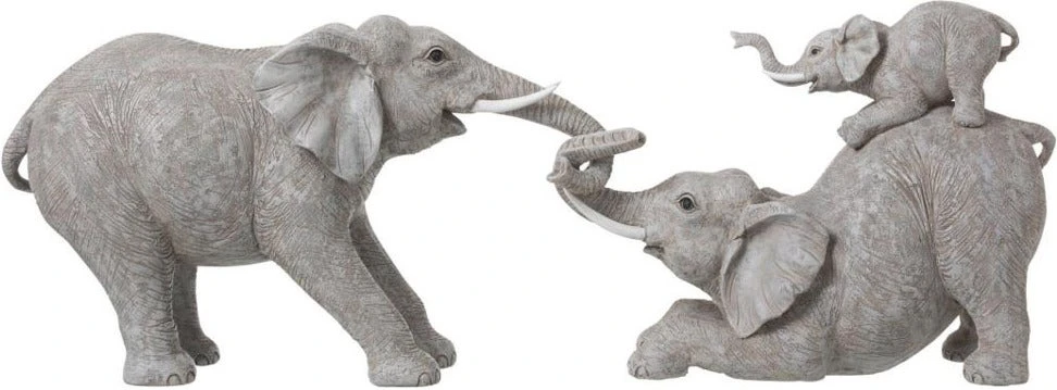 Jolipa Beeld Olifant Grijs 72 X 14,5 X 25,5 Cm 1 Jolipa Beeld Olifant Grijs 72 X 14,5 X 25,5 Cm