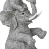Jolipa Beeld Olifant Grijs 13 X 11 X 23,5 Cm