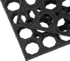 Multy Home Buitenmat Honey Comb Zwart 60 X 80 X 1,3 Cm 5 Multy Home Buitenmat Honey Comb Zwart 60 X 80 X 1,3 Cm -Decori Meubelen Winkel 5903104911065 4