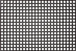 Multy Home Buitenmat Honey Comb Zwart 80 X 120 X 1,3 Cm