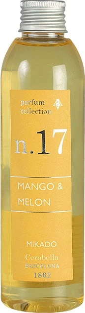 Cerabella Navulling Geurstokjes Mango & Melon 200 Ml
