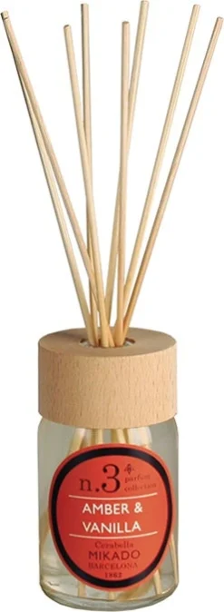 Cerabella Geurstokjes Amber & Vanilla 100 Ml