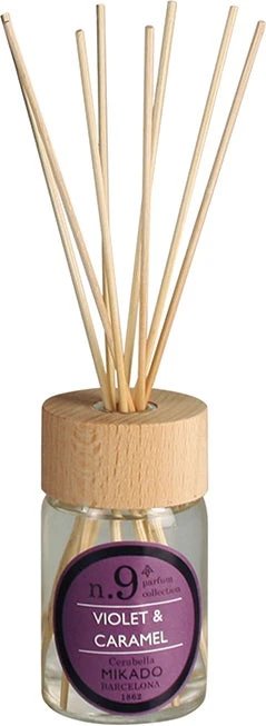 Cerabella Geurstokjes Violet & Caramel 100 Ml