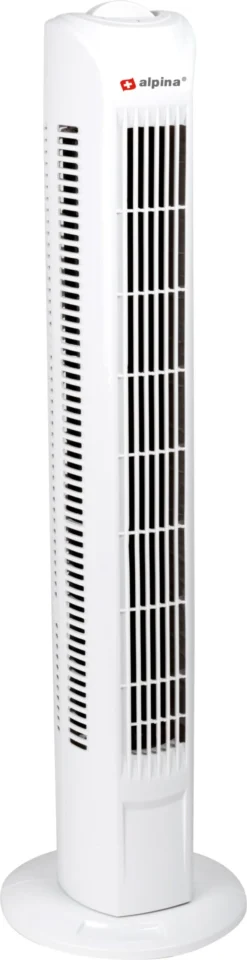 Alpina Torenventilator Wit 19 X 1,5 X 80 Cm