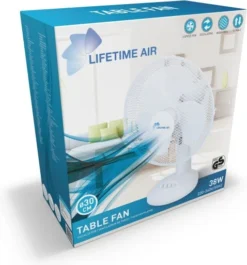 Lifetime Air Tafelventilator Wit 34,7 X 33,5 X 49 Cm