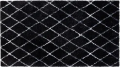 HQ Hamat Droogloopmat Lima Zwart 67 X 120 X 0,7 Cm