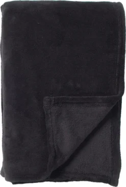 Dutch Decor Plaid Harvey Zwart 150 X 200 Cm