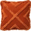 Dutch Decor Sierkussen Boo Terracotta 45 X 45 X 10 Cm