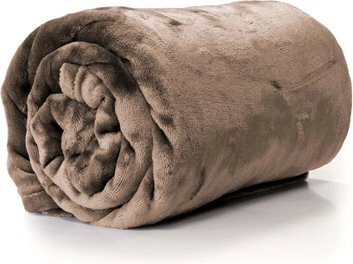 Unique Living Plaid Enzo Taupe 130 X 180 Cm 1 Unique Living Plaid Enzo Taupe 130 X 180 Cm