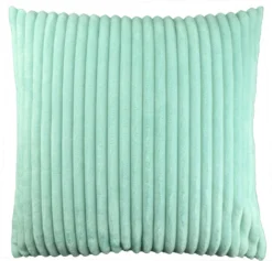 Unique Living Sierkussen Dez Turquoise Lijnen 45 X 45 Cm