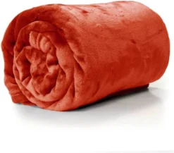 Unique Living Plaid Enzo Rood 130 X 180 Cm