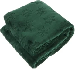 Unique Living Plaid Faith Donker Groen 150 X 200 Cm