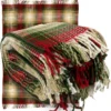 Unique Living Plaid Nilze Rood 150 X 200 Cm