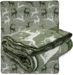 Unique Living Plaid Klaus Groen 200 X 150 Cm