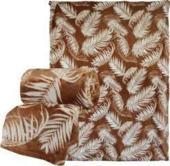 Unique Living Plaid Fien Bruin 150 X 200 Cm