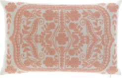 Unique Living Sierkussen Mena Roze 30 X 50 X 10 Cm