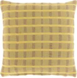 Unique Living Sierkussen Mesi Geel 45 X 45 X 10 Cm