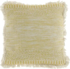 Unique Living Sierkussen Renzo Geel 45 X 45 X 10 Cm