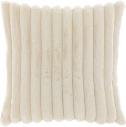 Unique Living Sierkussen Peppe Wit 45 X 45 X 15 Cm