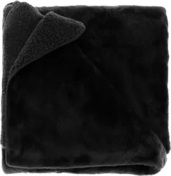 Unique Living Plaid Torvah Zwart 150 X 200 Cm