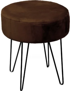 Unique Living Kruk Davy Donker Bruin 40 X 35 Cm