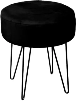 Unique Living Kruk Davy Zwart 40 X 35 Cm