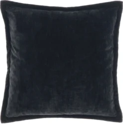 Unique Living Sierkussen Viola Zwart 45 X 45 X 15 Cm