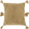 Unique Living Sierkussen Jef Beige 45 X 45 X 8 Cm