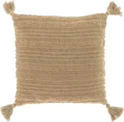 Unique Living Sierkussen Fonne Beige 45 X 45 X 8 Cm