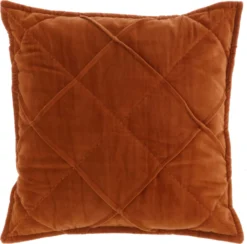 Unique Living Sierkussen Doutzen Brons Ruit 45 X 45 Cm