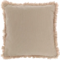 Unique Living Sierkussen Florie Crème Lijnen 45 X 45 Cm