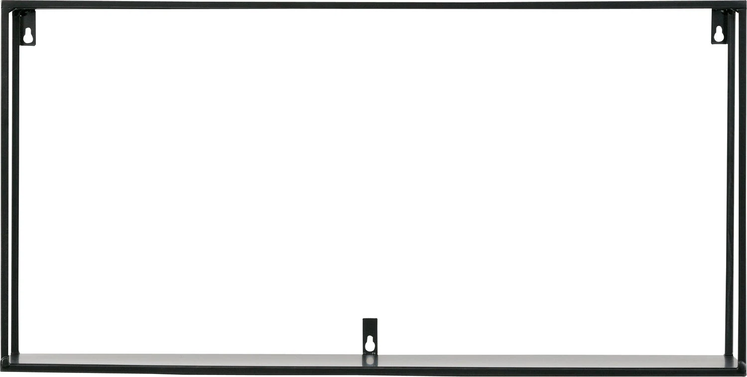 WOOOD Wandplank Zwart 35 X 70 X 20 Cm 3 WOOOD Wandplank Zwart 35 X 70 X 20 Cm - Afbeelding 3