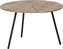 WOOOD Bijzettafel Bruin D 60 H 38 Cm