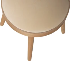 WOOOD Kruk Naturel D 38 H 38 Cm -Decori Meubelen Winkel 8714713132072 4