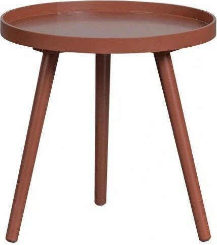 WOOOD Bijzettafel Sasha Bordeaux D 41 H 41 Cm 1 WOOOD Bijzettafel Sasha Bordeaux D 41 H 41 Cm