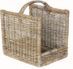 Van Der Leeden Opbergmand Twiggy Naturel / Grijs 40 X 30 X 49 Cm